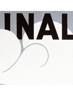Détail du ciel et des nuages sur l’affiche d’Épinal