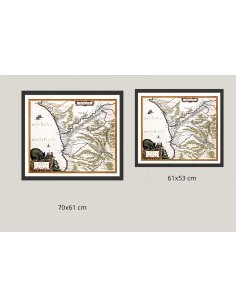 Carte ancienne Congo Angola – deux formats disponibles