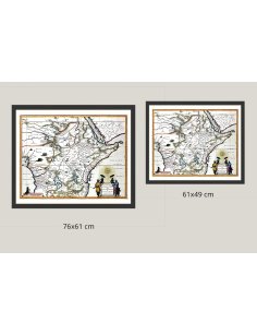 Carte ancienne Éthiopie – deux formats disponibles