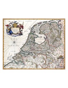 Carte ancienne – Belgique...