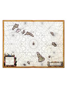 Carte ancienne Cap Vert par Joan Blaeu 1667
