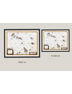 Tailles disponibles carte ancienne Cap Vert