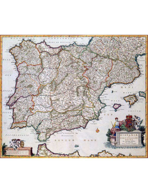 Espagne Portugal 1681