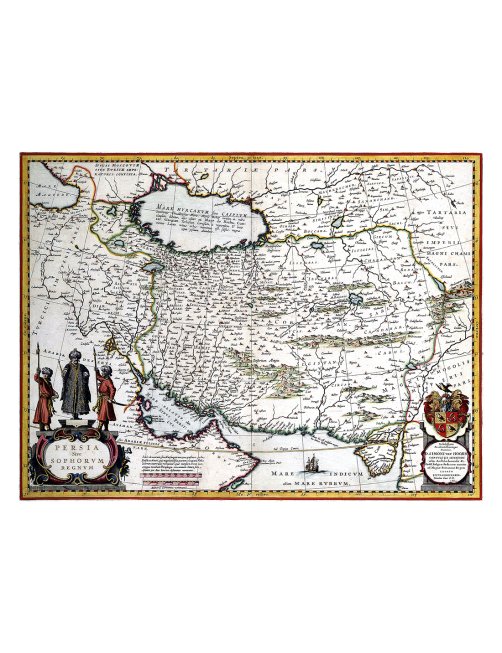 Carte ancienne Empire Perse Iran par Joan Blaeu Carte ancienne Empire Perse Iran par Joan Blaeu