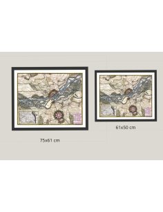 Présentation des deux formats disponibles – 75×61 cm et 61×50 cm