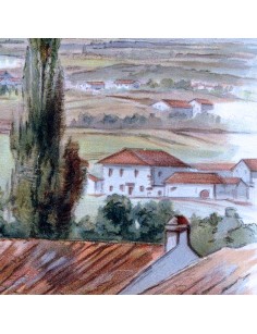Détail de l’affiche – Maisons rurales en Lorraine