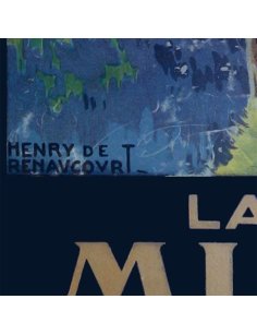 Signature Henry de Renaucourt sur l’affiche Chemins de fer d’Alsace Vallée de Munster