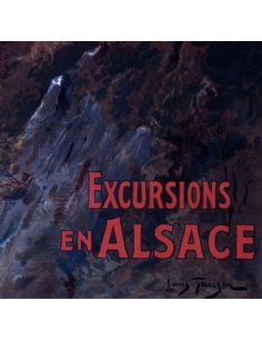 Signature Louis Tauzin sur l’affiche Excursions en Alsace