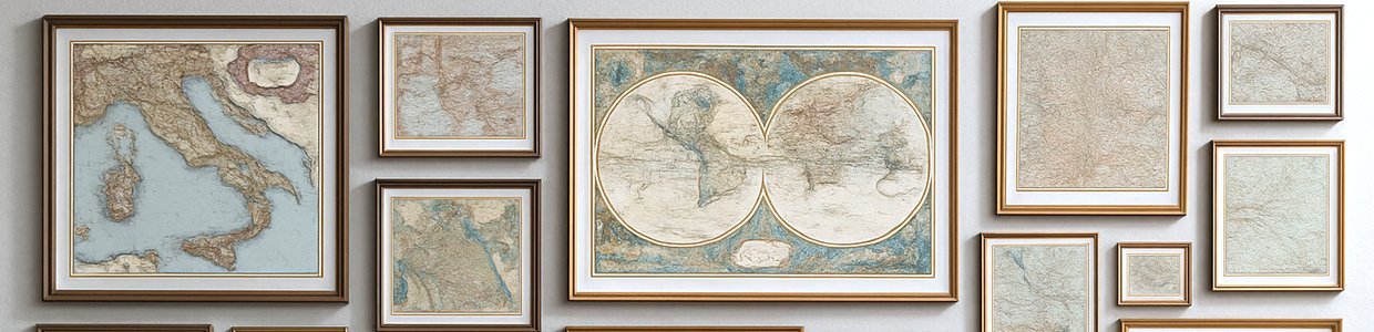 Cartes anciennes d’Allemagne – Reproductions historiques décoratives